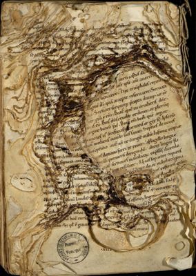 Manuscrit brûlé, Ms 168.