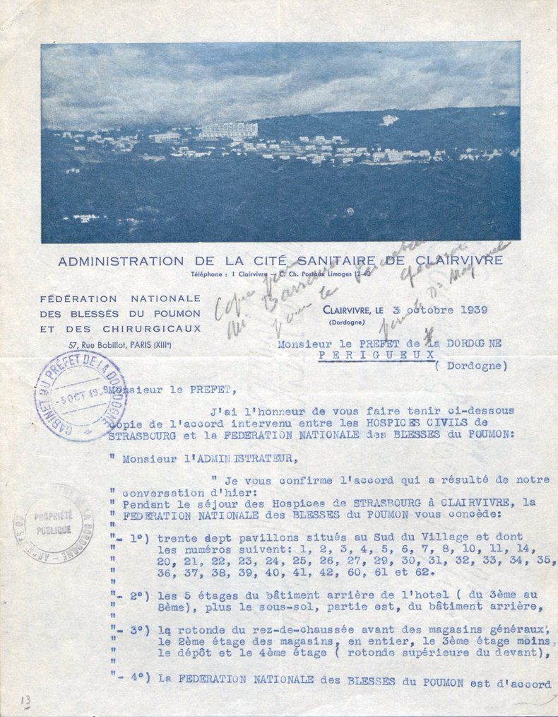 Les administrations et entreprises repliées