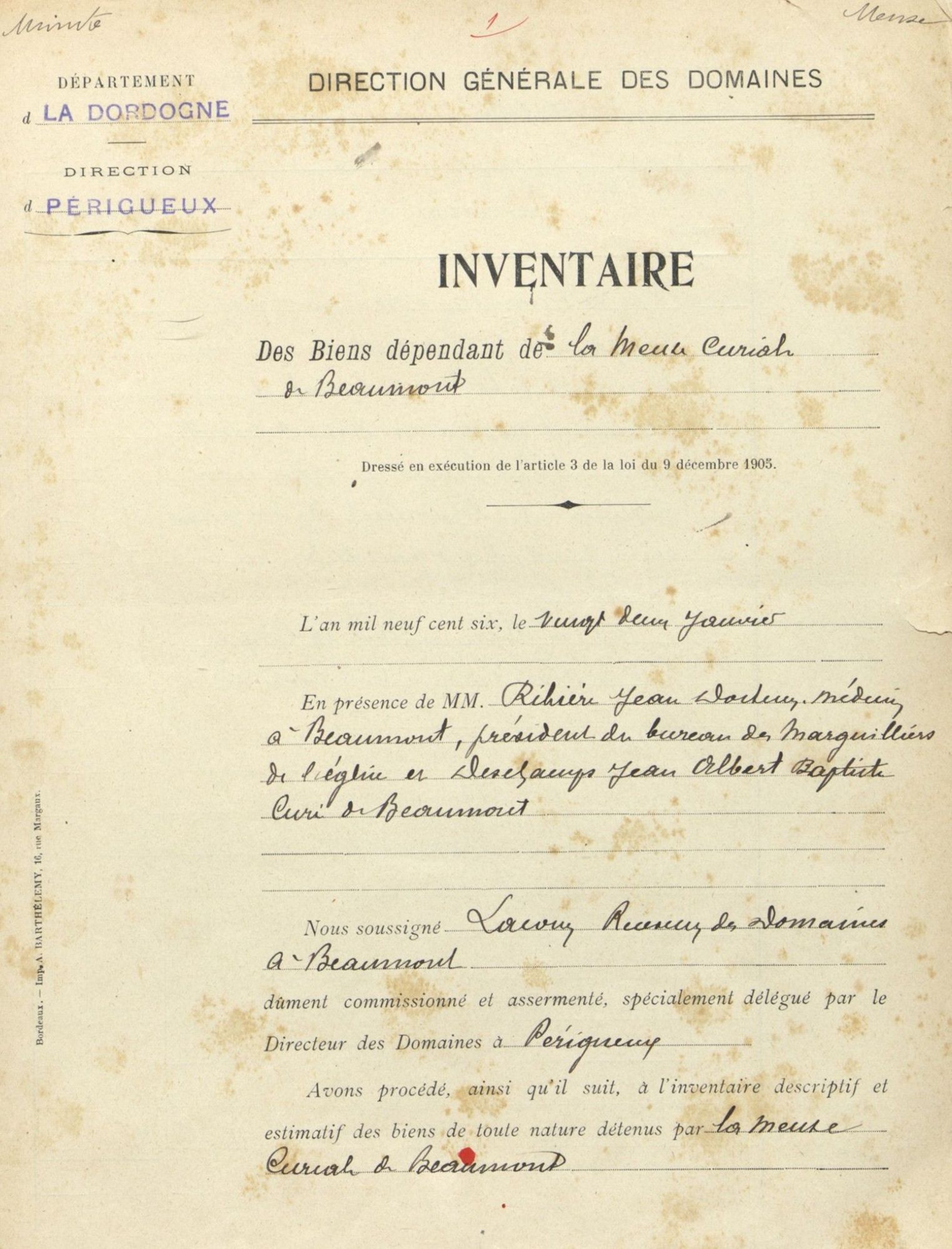 Séparation des églises et de l'État