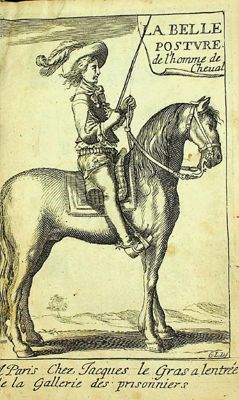 "L'Art de monter à cheval" par le sieur Delcampe (1664), BIB C 245