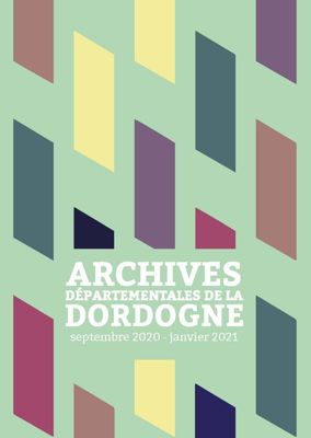 Agenda des Archives de la Dordogne, septembre 20 à janvier 2021