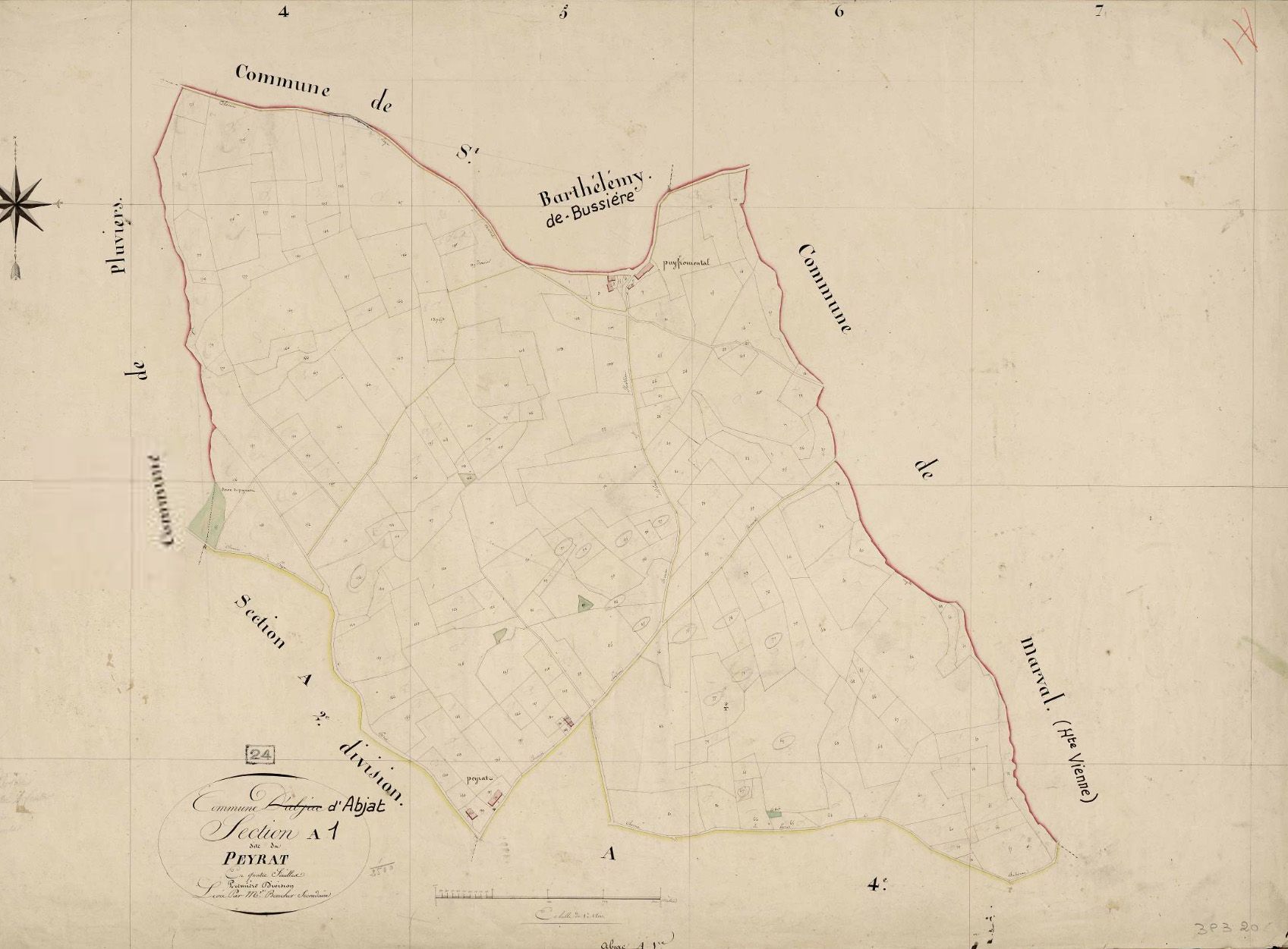 Plans cadastraux
