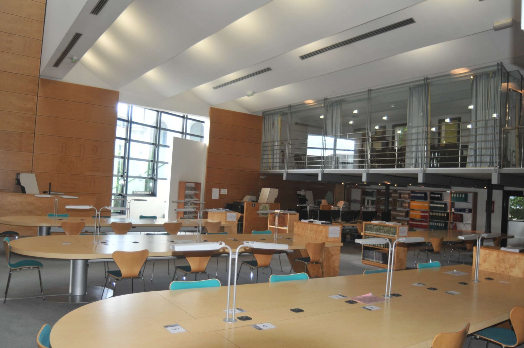 Ouverture de la salle de lecture 
