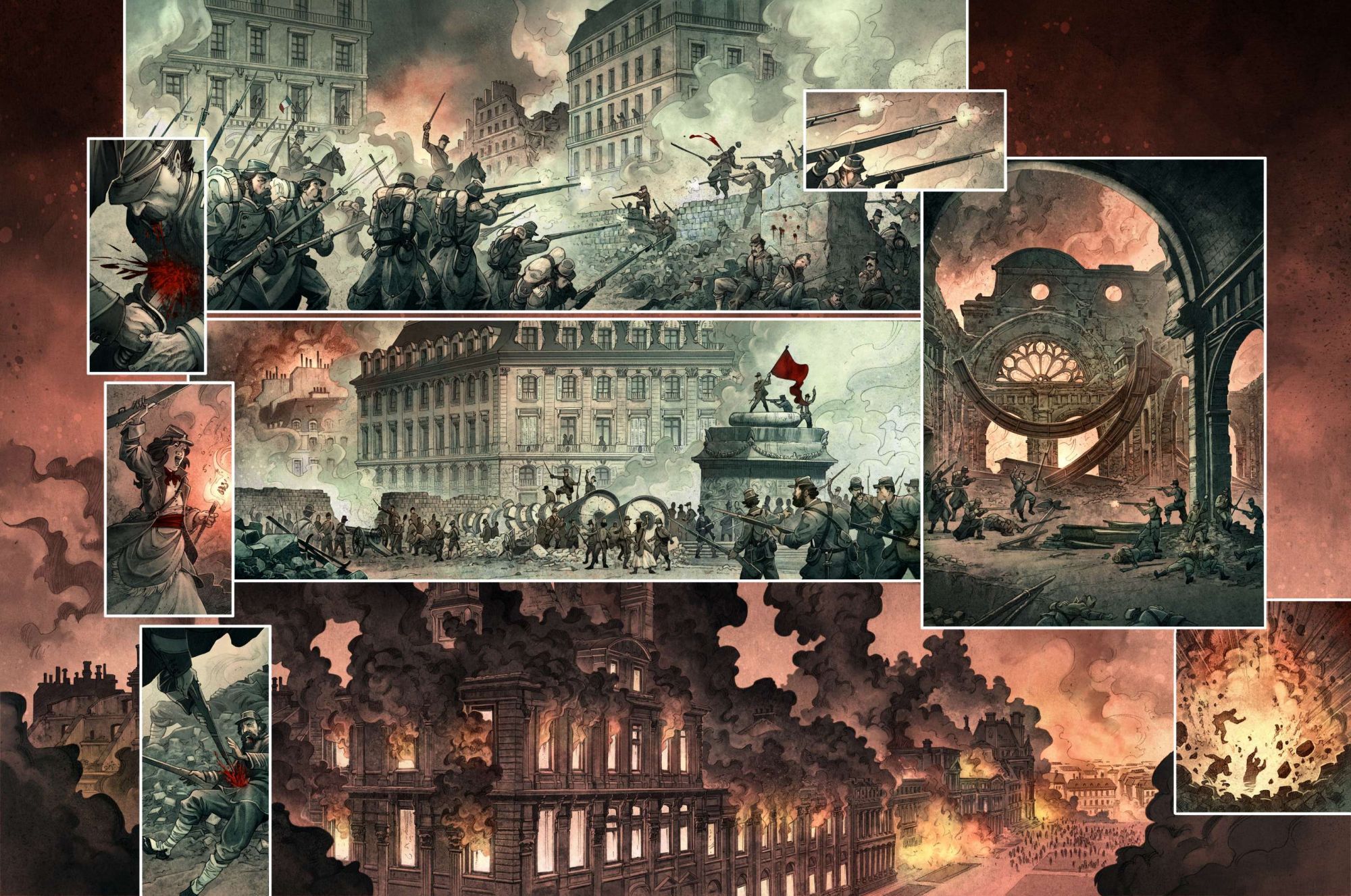 Communardes ! : l'Aristocrate fantôme (page 44-45)