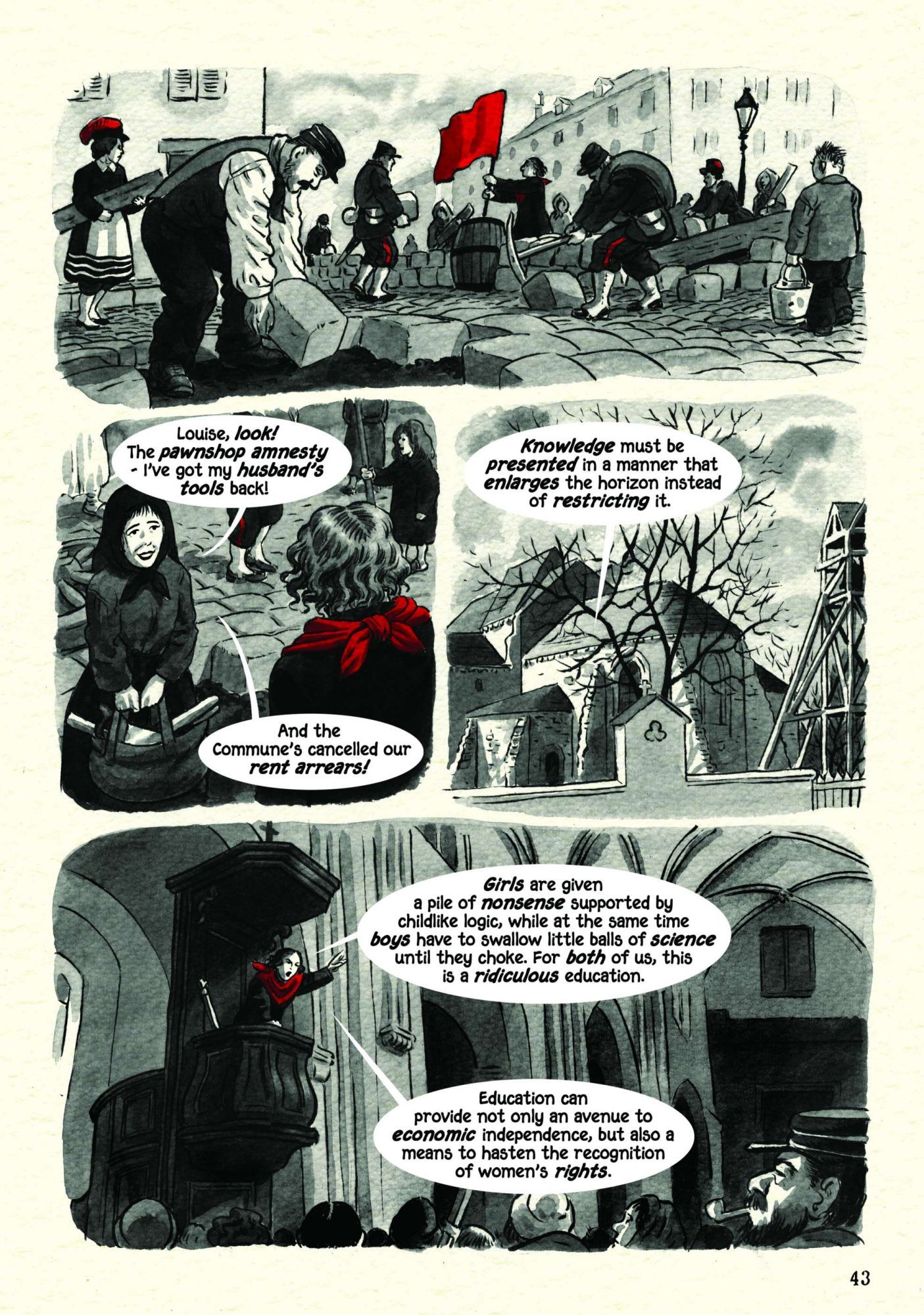 Louise Michel, La Vierge Rouge (page 43)